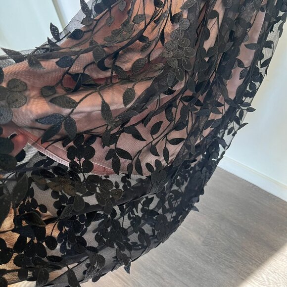 RW&Co Formal Dress with 3D Floral Lace - Picture 4 of 7